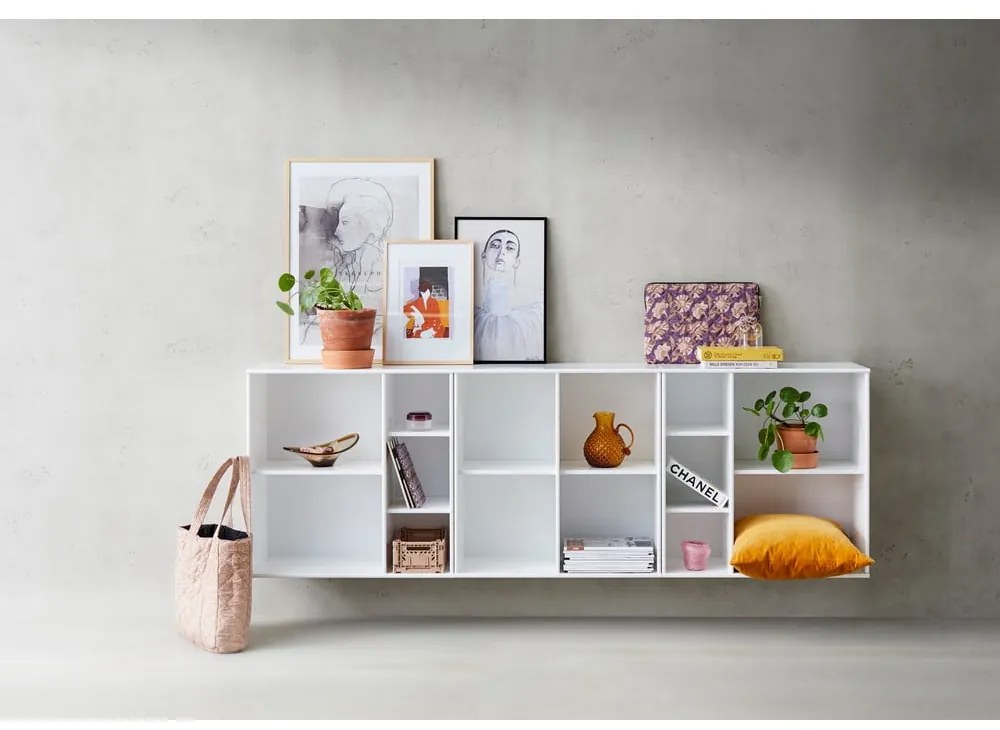 Biały modułowy system półek 68,5x69 cm Mistral Kubus – Hammel Furniture