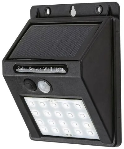 Rabalux 7880 Ostrava zewnętrzna lampa solarna LED z czujnikiem ruchu, 12,5 cm