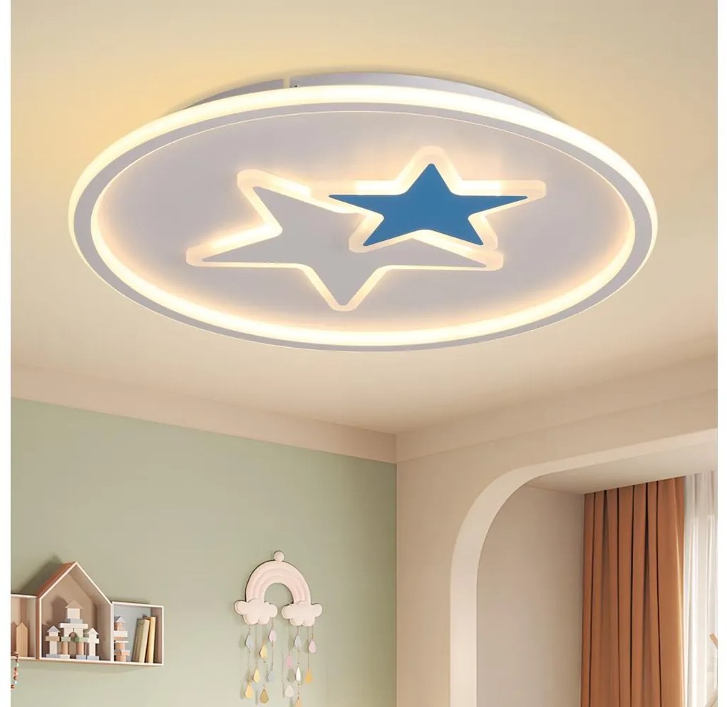 Brilagi - LED dziecięcy plafon STARS LED/35W/230V Ø 53 cm