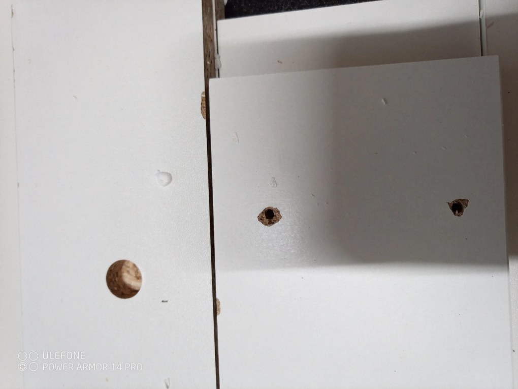 PROMOCJA Czarny stół jadalniany z białymi nogami MADO 120x80 II jakość