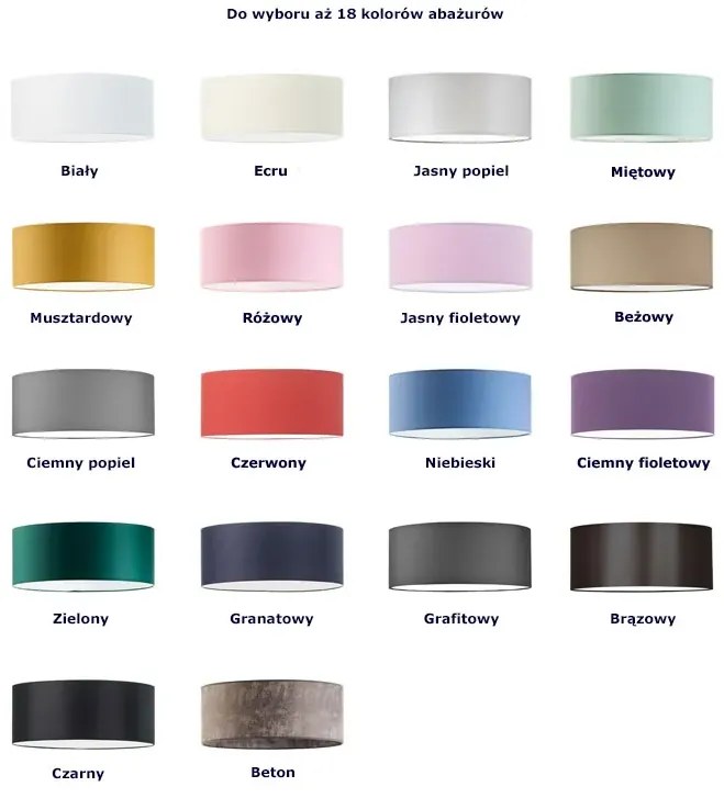 Designerska lampka nocna na czarnym stelażu - B1-T22