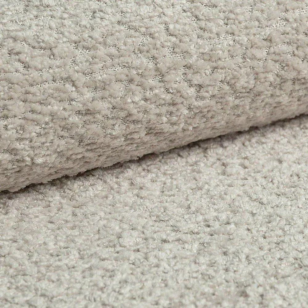 Beżowe tapicerowane łóżko dwuosobowe ze schowkiem i stelażem 160x200 cm Mount – Micadoni