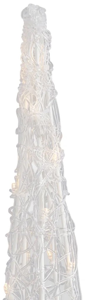 Zewnetrzna Choinka przezroczysta 100 cm z LED IP44 - Coni Oswietlenie zewnetrzne