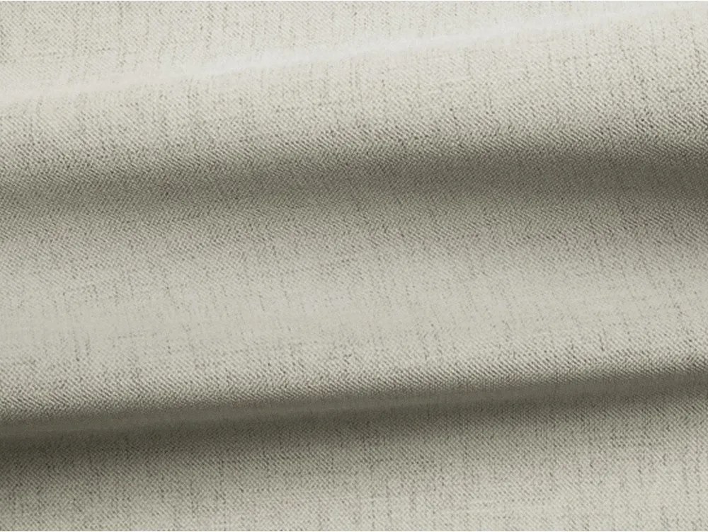 Kremowy fotel jadalniany z litego drewna Erika – Makamii