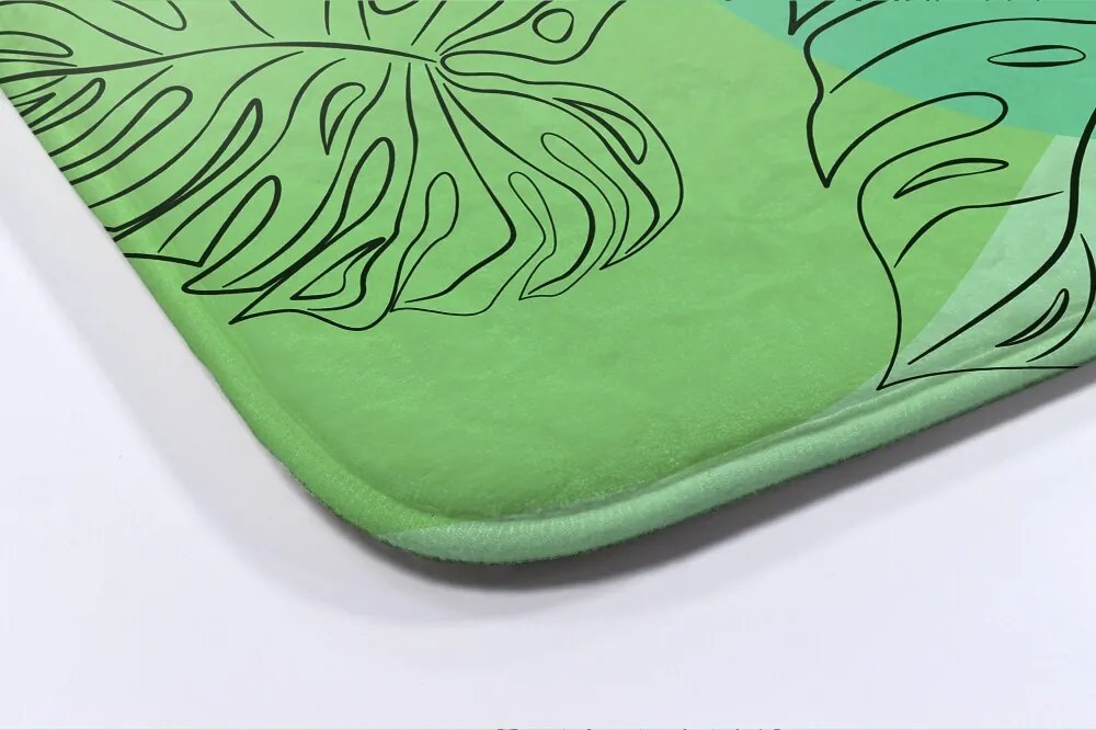 Dywanik łazienkowy Dywanik łazienkowy Monstera Liście