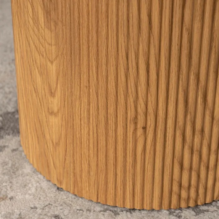 Stolik Kawowy MAYLIN MAX 80 cm Dąb Nowoczesny Loft