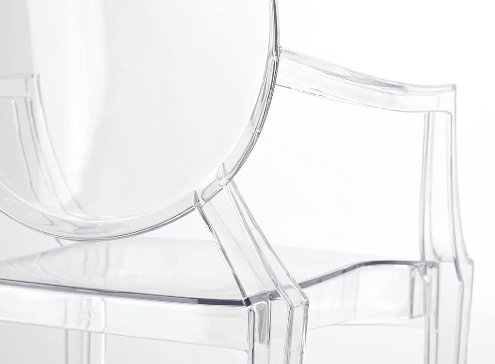 Krzesło Louis transparentne