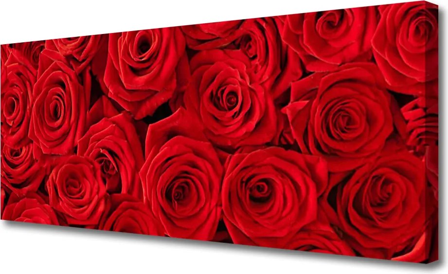 Obraz canvas Romantyczny Bukiet Róż