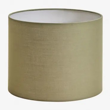Arlina Abażur Do Lampy Z Tkaniny Salvia Zieleń & Ø30 Cm - ↑25 Cm - Sklum
