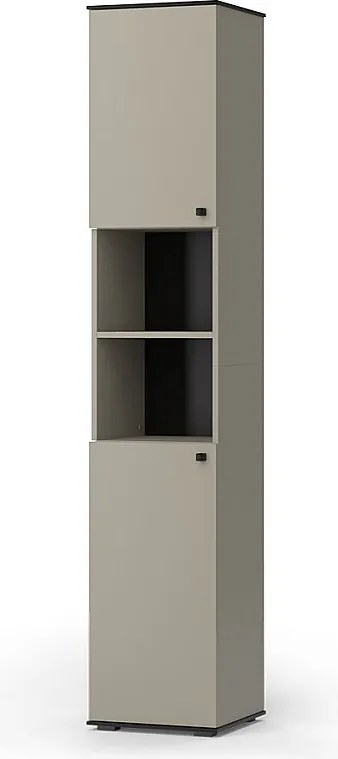 Szafka łazienkowa szary 37x34x192 joli