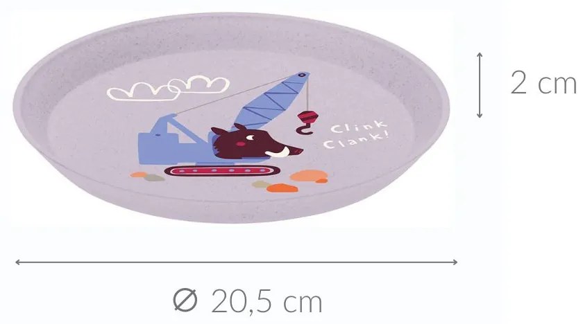 Talerzyk dla dziecka DREAMS, Ø 20,5 cm, KOZIOL