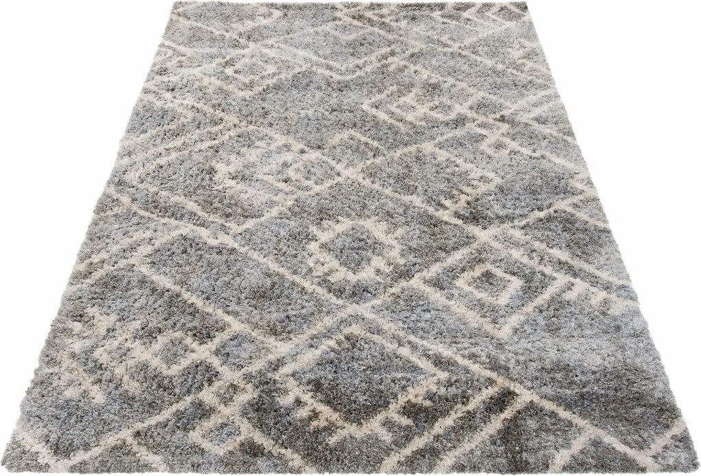 Ciemnoszary dywan w skandynawskim stylu Z9-D39