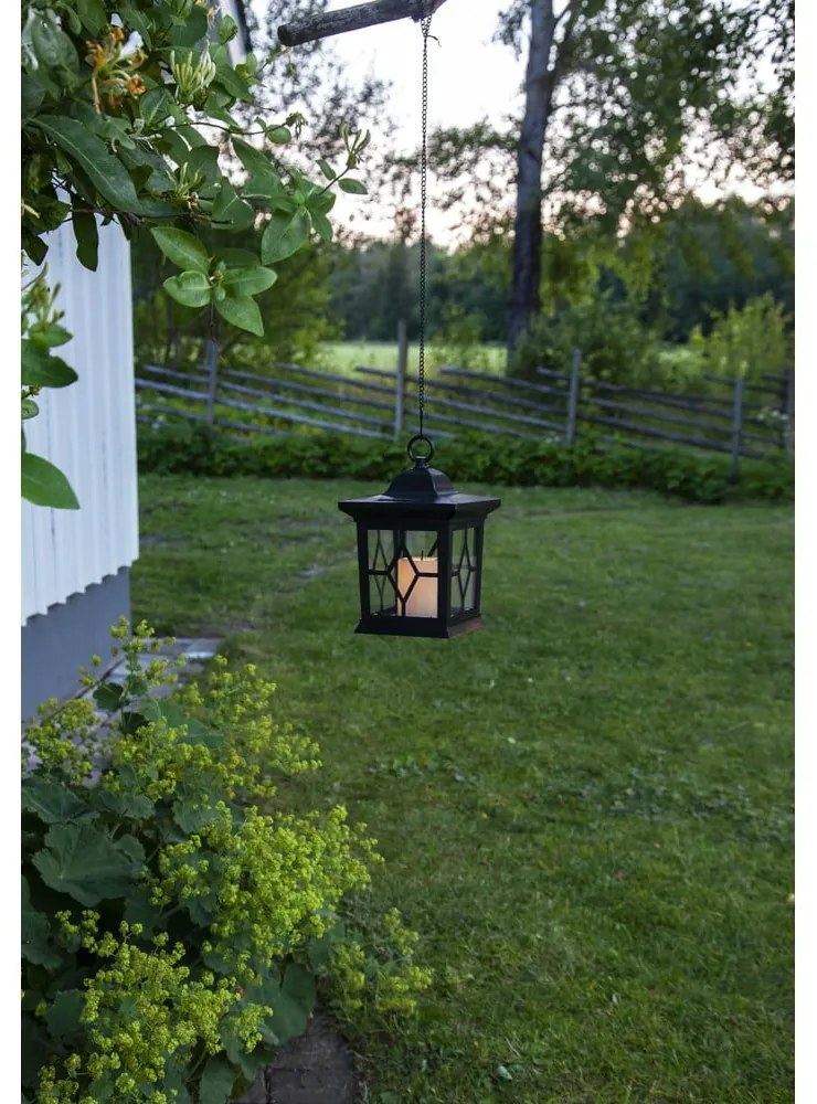 Ogrodowy lampion solarny LED Star Trading Light, wys. 14,5 cm