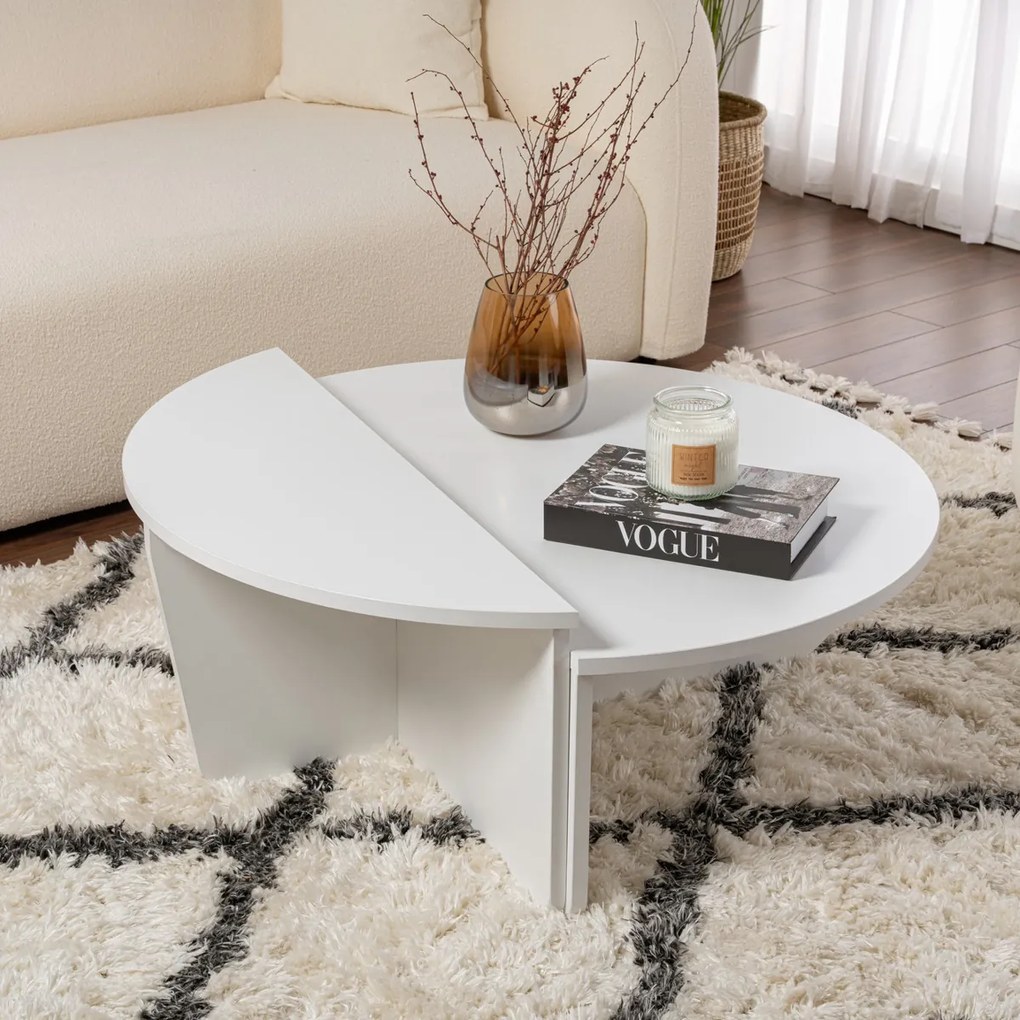 Stolik konferencyjny Orion White