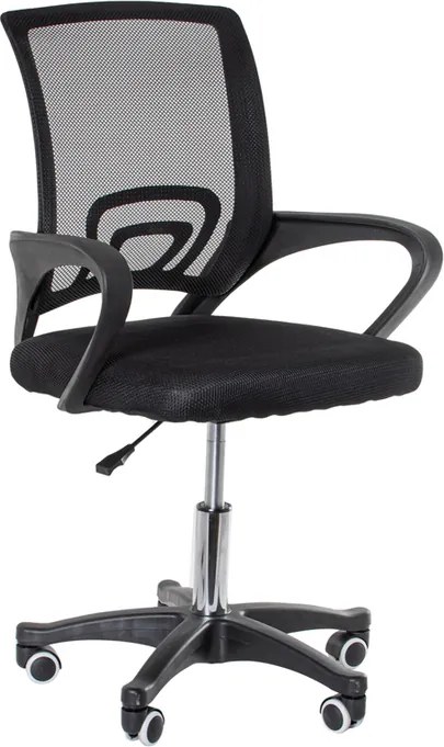 Czarne krzesło biurowe JETTA