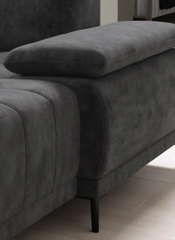 Narożnik FOCUS XL z elektryczną regulacją siedziska WERSAL