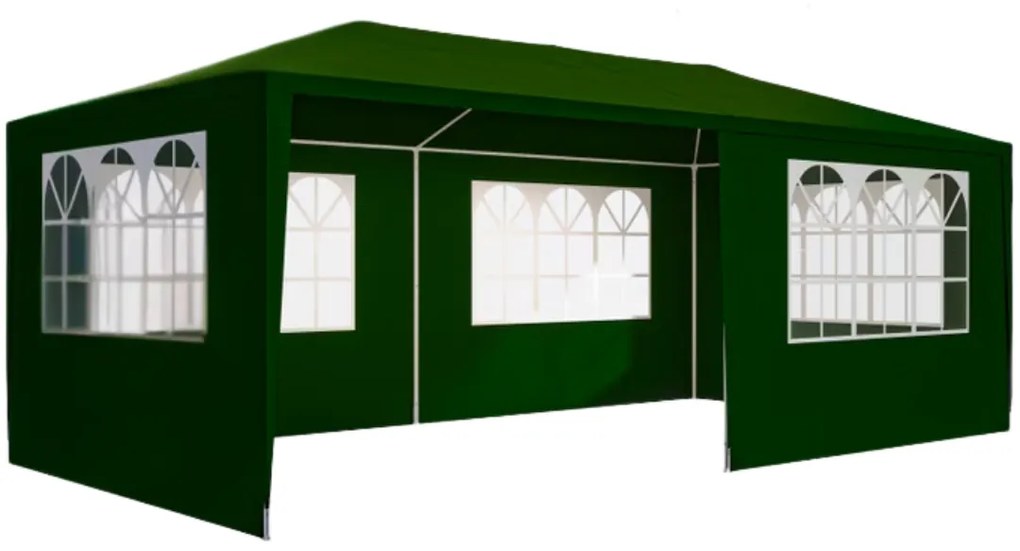 Jurhan Namiot imprezowy NEAPOL, 3x6m, zielona