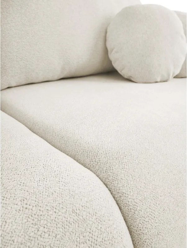 Sofa LOOP z funkcja spania i pojemnikiem BIAŁY RAVEN 21