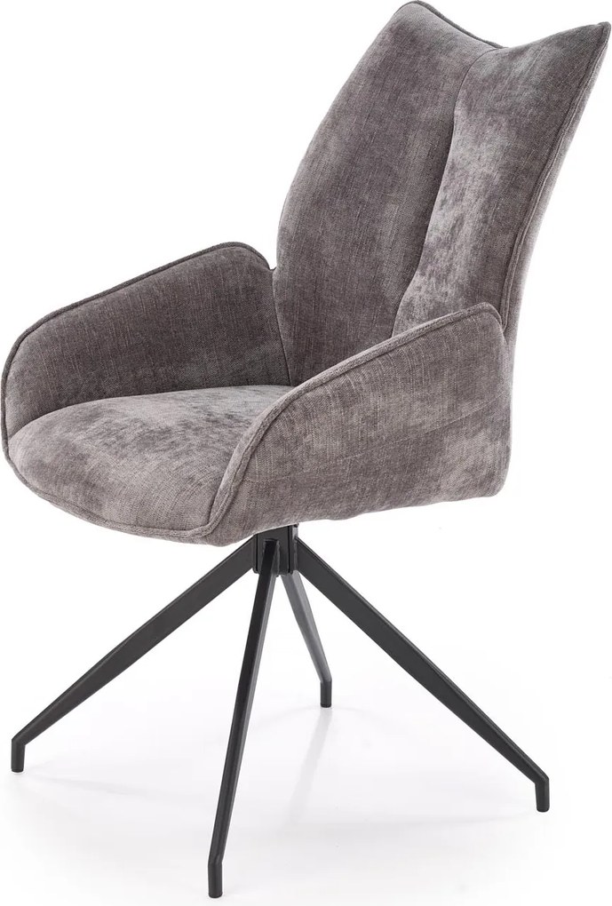 Krzesło do jadalni z obracanym siedziskiem K553 Halmar