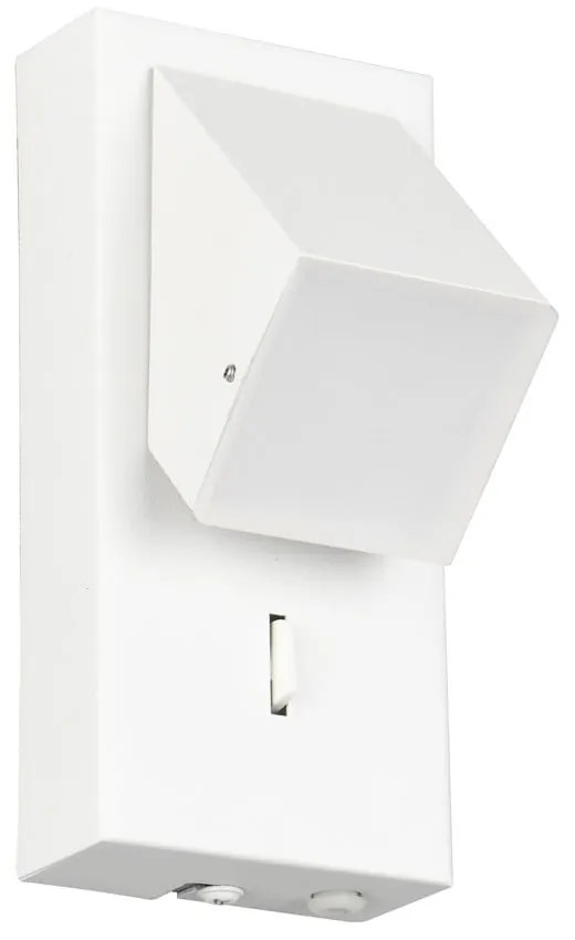 Biały kinkiet LED Raglan – Trio