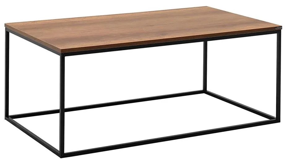 Stolik konferencyjny 42x100 cm, kolor brązowy