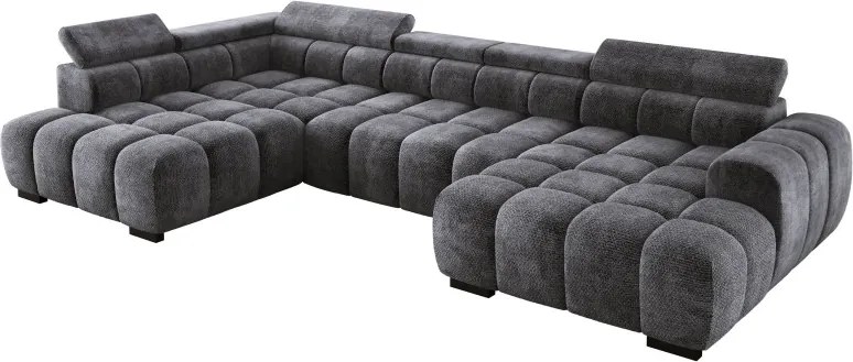 Narożnik BULL XL Lewostronny z elektryczną funkcją regulacji tkanina Eden 21 WERSAL