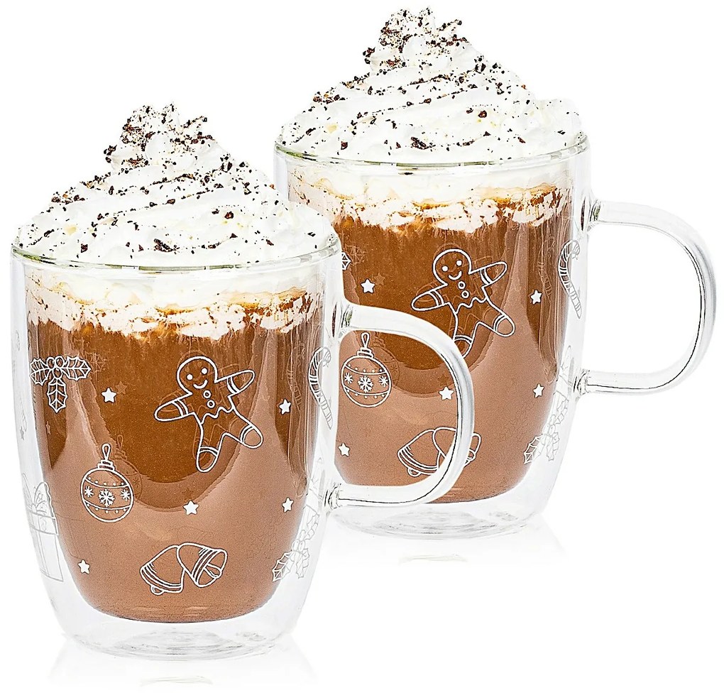 4Home Szklanka termiczna Winter Hot&Cool 400 ml, 2 szt.