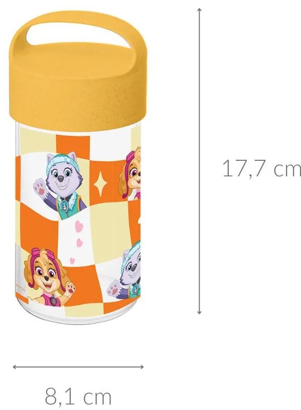 Butelka na wodę BUDDY SNACK Psi Patrol, 500 ml, KOZIOL