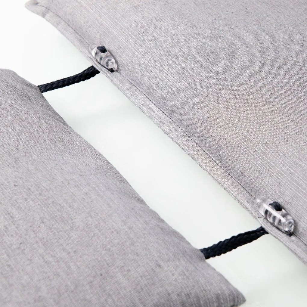 Doppler ELEGANT 2430 - poduszka na leżak ogrodowy z zagłówkiem