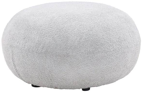 Stołek BOLOGNA średnica 74 cm, jasnoszary