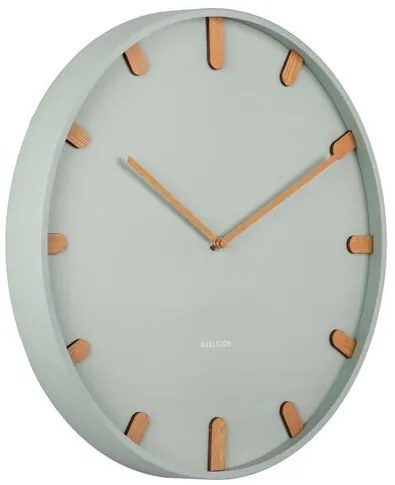 Karlsson 5942GR designerski zegar ścienny 40 cm, szary