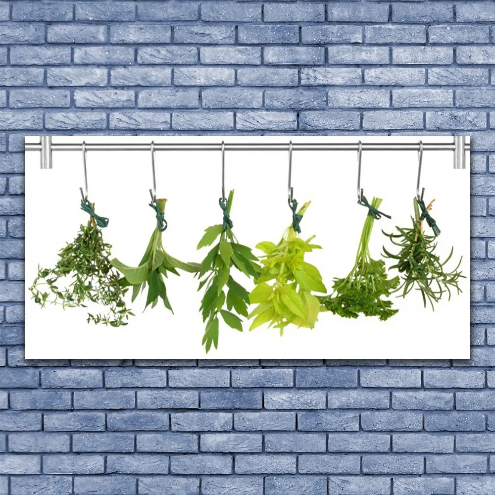 Obraz canvas na ścianę Aromatyczna Kompozycja Ziół