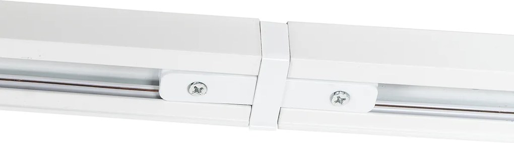 Nowoczesny system szynowy z 10 reflektorami biały 1-fazowy - Iconic Jeana