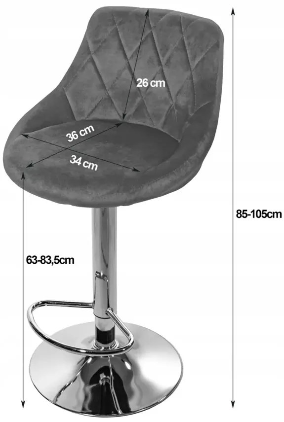 Hoker welurowy w stylu glamour E4-R73
