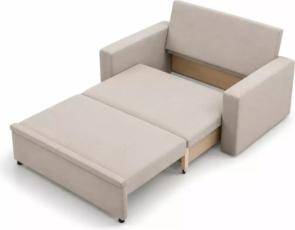 Sofa Salty z funkcją spania i pojemnikiem na pościel – nowoczesny design