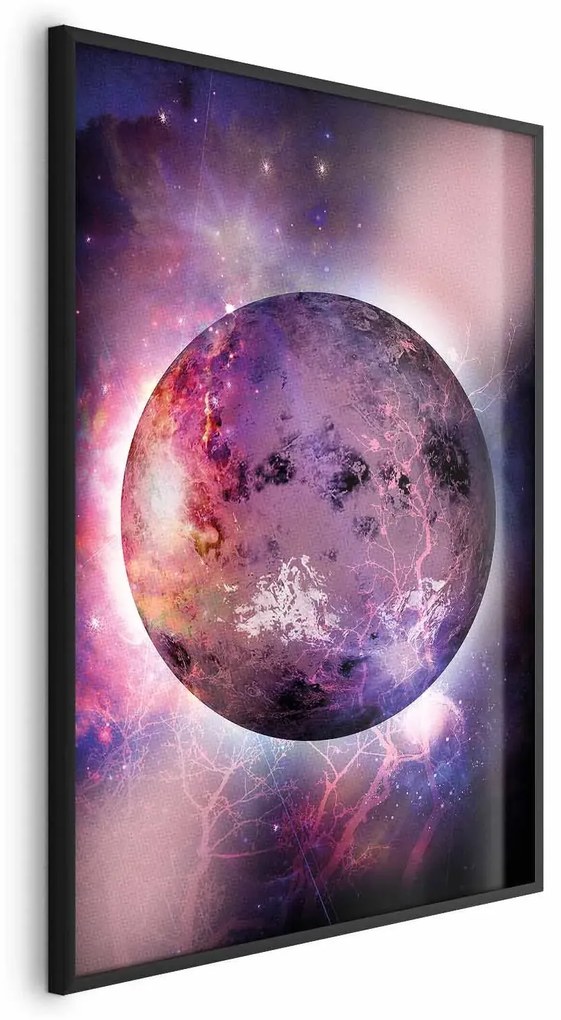 Plakat Nieznana planeta 40x60 cm z ramą czarną bez marginesu ARTGEIST B