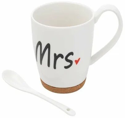 Florina Porcelanowy kubek Mrs., 320 ml