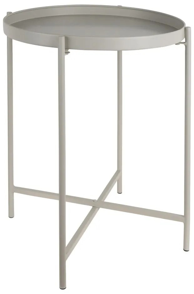Metalowy okrągły stolik ø 40 cm Meseta – Leitmotiv