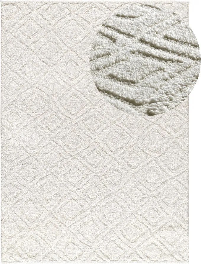 Biały dywan 152x235 cm Juno – Universal