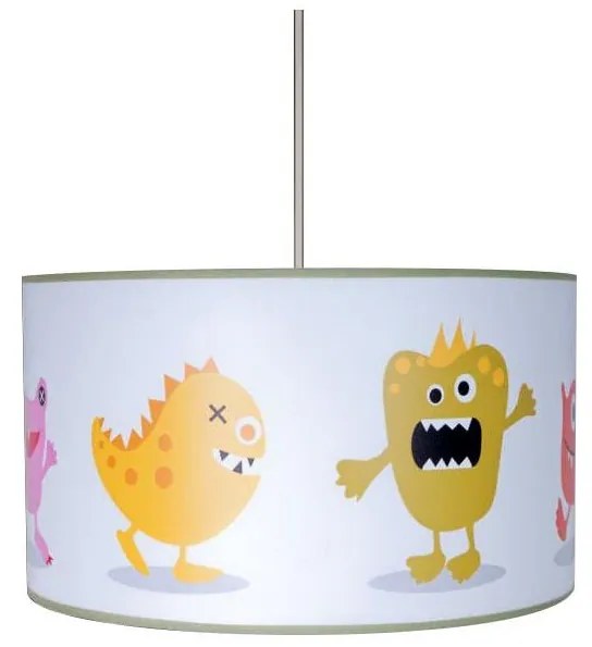 Sanneli 0110 - Dziecięca lampa wisząca MONSTER 1xE27/60W/230V