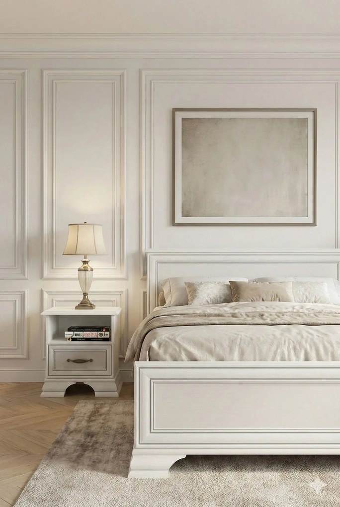 Szafka nocna z szufladą fineline crema L3-T91