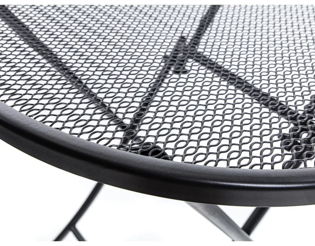 Happy Green Stalowy stolik składany, 60 x 71,5 cm