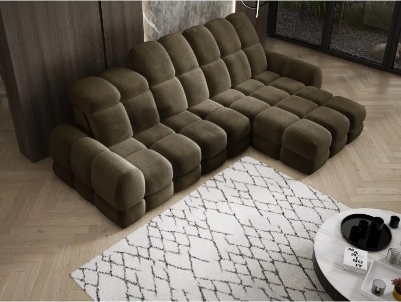 Narożnik TOLLO MINI S Prawostronny Elektryczna regulacja Salvador 10 WERSAL