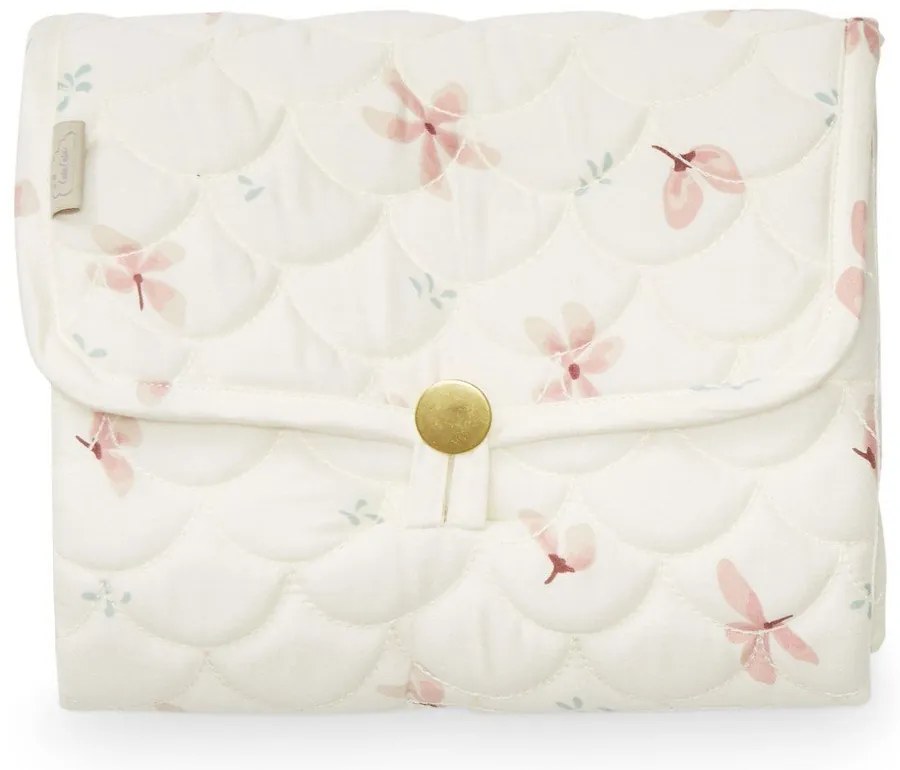 Podkładka do przewijania 70x44 cm Windflower Creme – Cam Cam Copenhagen