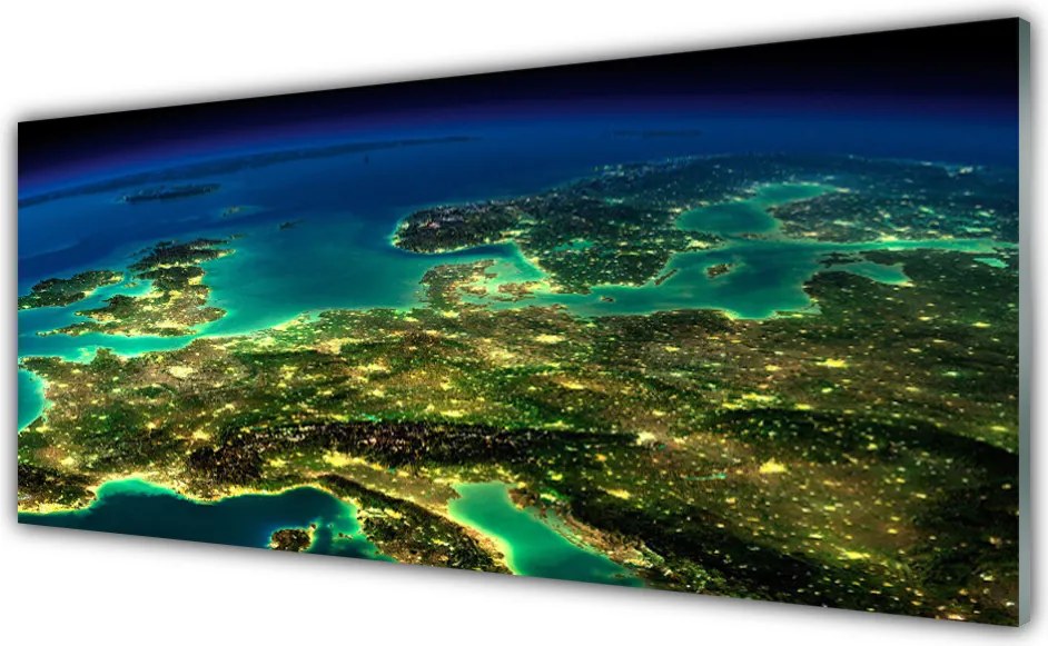 Panel nad blat kuchenny Futurystyczny Obraz Abstrakcyjny