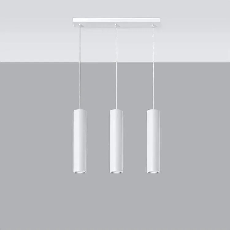 Lampa wisząca LAGOS 3L biały