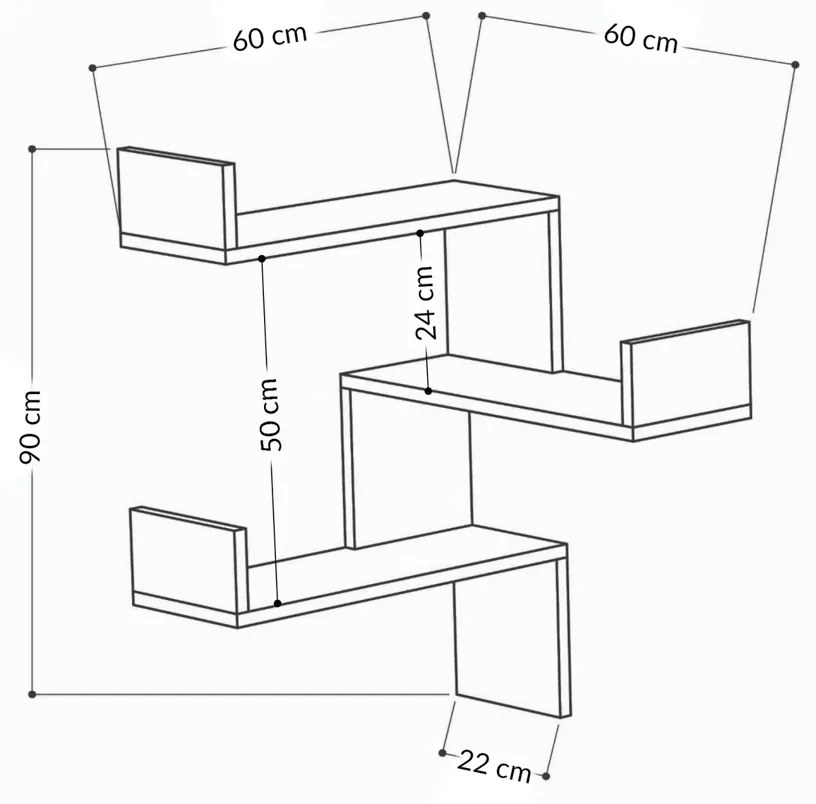 Półka Luxe Oak