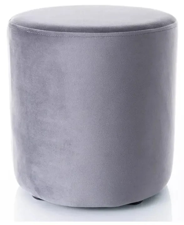 PUF DOTI C VELVET SZARY BLUVEL 14 FI33 SIGNAL