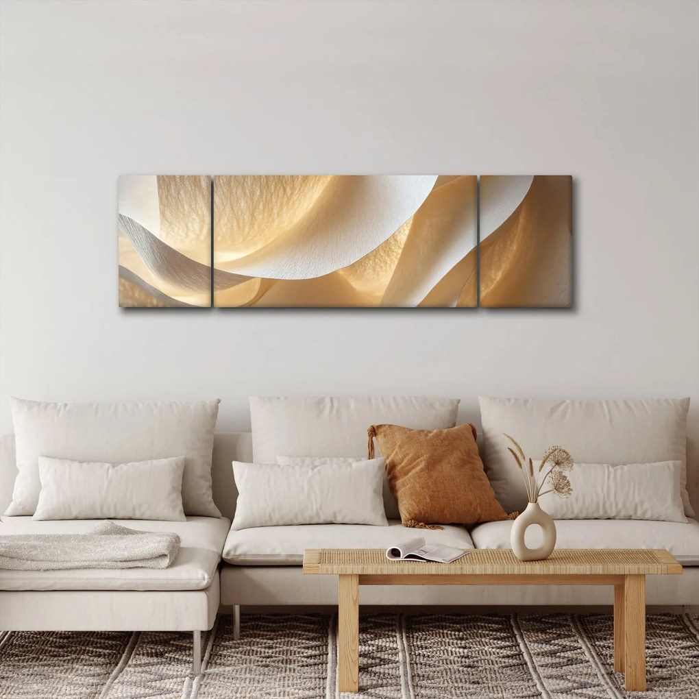 Obraz - Papierowa faktura (170x50 cm)