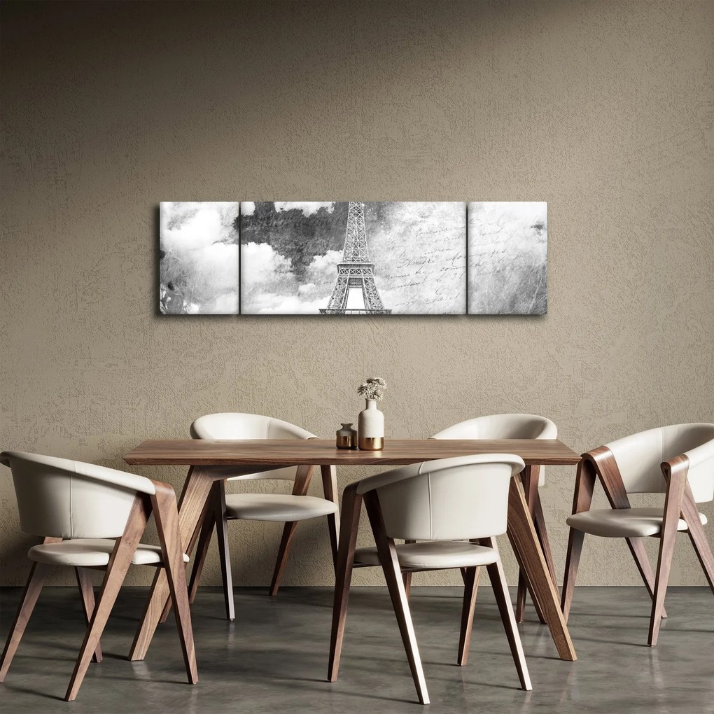 Obraz - Vintage pocztówka miasta N⁰3 (170x50 cm)